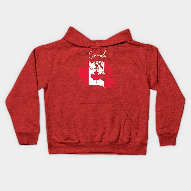Canada Kids Hoodie by phenomad